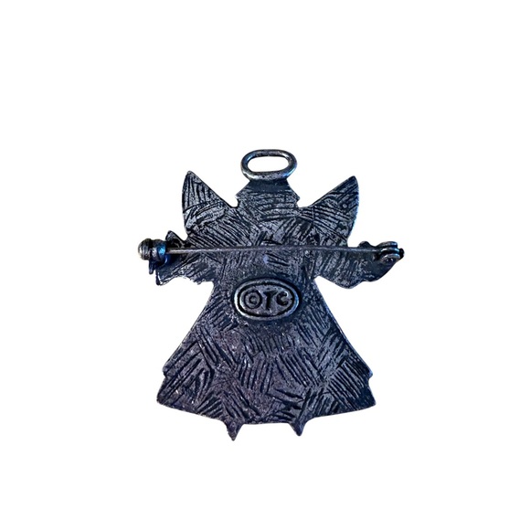 TC Vintage pewter Angel Brooch. Like new! - Picture 2 of 2